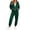 Dark Green, variant on Sweatsuits Women 2 Piece Track Suit Zip Up Hoodie Sweatshirt & Sweat Joggers Set Fall Winter Outfits (Dark Green XL)