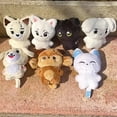 thumbnail image 6 of Kpop Enhypen Cute Cartoon Characters 10cm Plush Doll Ni-Ki Jungwon Sunghoon Stuffed Toys Pendant,NI-KI, 6 of 6