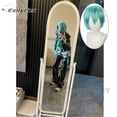 thumbnail image 2 of Disfraz de cosplay de Anime Mikuo, versión masculina, color verde, cualquier tamaño, hecho a medida, conjunto completo, chaquetas negras personalizadas perfectas con pelucas verdes, 2 of 5