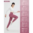 thumbnail image 7 of baleaf Women's Fleece Lined Joggers Winter Thermal Pants Rose Red L, 7 of 7