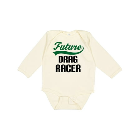 

Inktastic Future Drag Racer Gift Baby Boy Long Sleeve Bodysuit