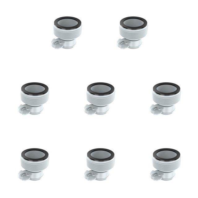 Adaptadores Bombas Piscina 1 25 Pulgadas A 5 Limpieza Conectores Manguera (1 Unidad)