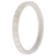 thumbnail image 1 of Anillo único de silicona con líneas apilables para boda - Plata de ROQ para mujer - Anillo de 8 mm, 1 of 1