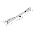 thumbnail image 2 of GOOHOCHY Aluminum Alloy 1Pack Cylindrical Drum Lug Silver for Snare Drum 7.9x1.6x0.8in, 2 of 8
