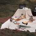 thumbnail image 3 of Manta de picnic tejida, manta de picnic para exteriores, manta suave para sofá, toalla, funda de sofá con todo incluido, mantel a prueba de polvo, 3 of 4