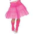 thumbnail image 2 of Halloween Express Women's 80's Retro Pink Skirt Costume - One Size Fits Most, 2 of 3
