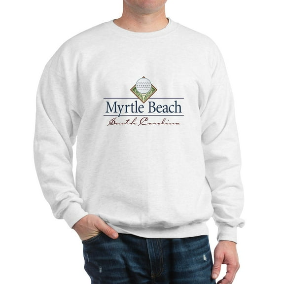 CafePress - Myrtle Beach Golf Sweatshirt - Crew Neck Sweatshirt
