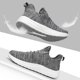 thumbnail image 4 of Zapatillas Feethit para correr para mujer, tenis, transpirables y ligeras, para viajes, gimnasio, trabajo, camarera, enfermera, gris claro, 8, 4 of 6