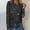 Black, variant on zanvin Long Sleeve Sequin Print Tops for Women Casual Loose Fit Tshirts Crewneck Shirts Glitter Blouses for Party,Black,L