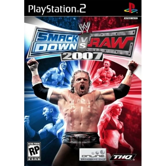 Restored WWE Smackdown Vs. Raw 2007 | PlayStation 2
