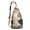 Mushroom-new_20, variant on Sling Backpack Crossbody Shoulder Backpack Gym Sports Travel Hiking Daypack Chest Bag Small Backpack for Women Men