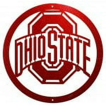Ohio State Buckeyes 24 Inch Scenic Art Wall Design