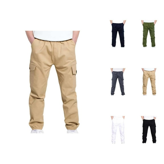 Boys Pants Baggy Jeans Boys Boys Kids Summer Casual Cargo Pants Loose Fit Activewear Trousers For Sports Outdoor Play Comfortable Breathable Lightweight