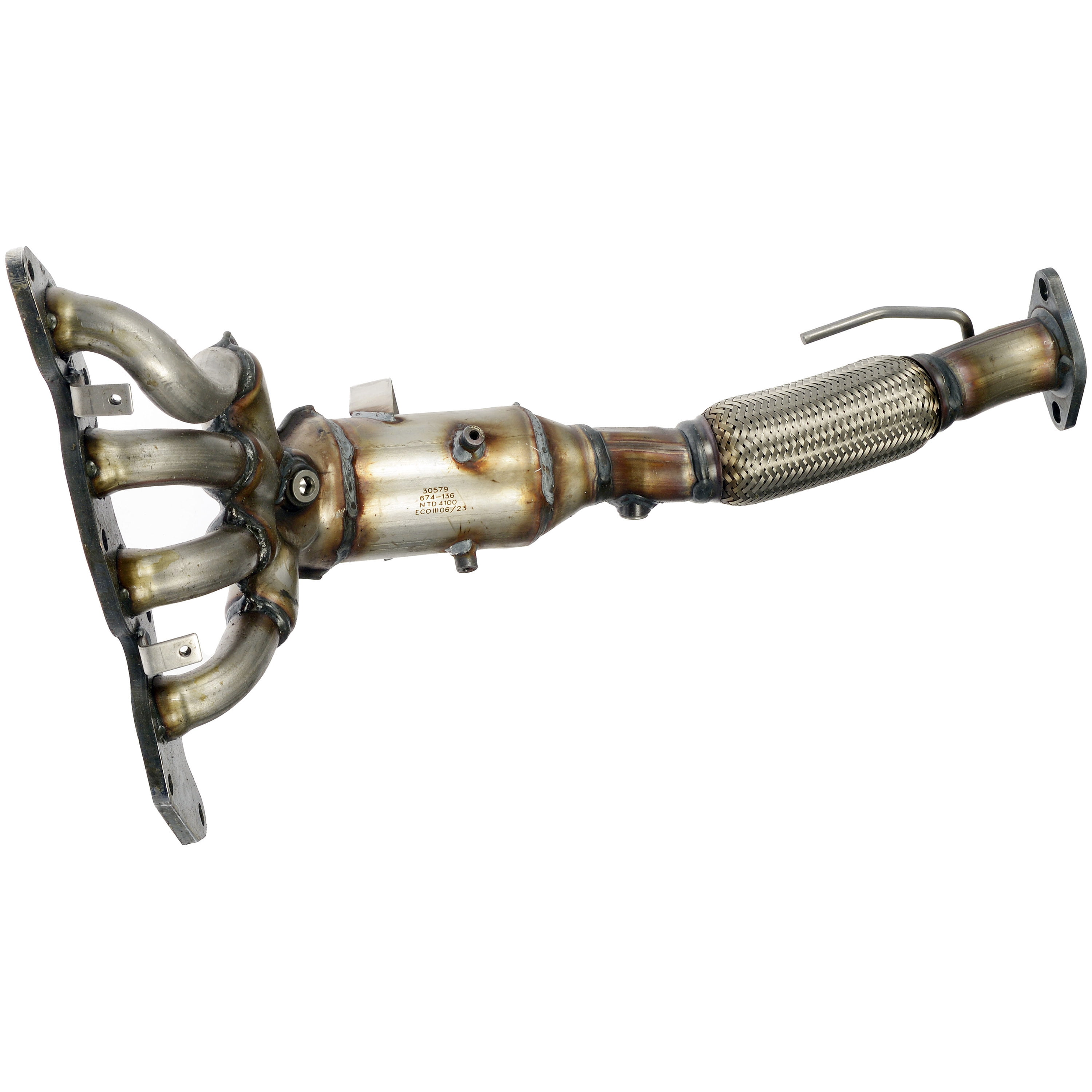 Dorman 674-136 Catalytic Converter with Integrated Exhaust Manifold for Specific Ford Models, Natural