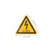 thumbnail image 4 of Warning Electric Shock Sign for Indoor and Outdoor Use Yellow Pvc Adhesive 10Pcs, 4 of 5