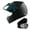 Matt Black + A008, variant on WOW Youth Motorcycle Full Face Helmet Street Bike BMX MX Kids B15 Spider Black + MX Skeleton Glove Bundle