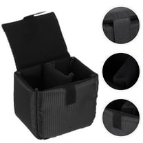 MUSEYA Large Lens Case Professional Photography Lens Pouch Black 1Set