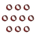 thumbnail image 4 of 10 Pcs Bracelet en Cuir Unisexe avec Strass et Deux Boutons Réglables, 4 of 4