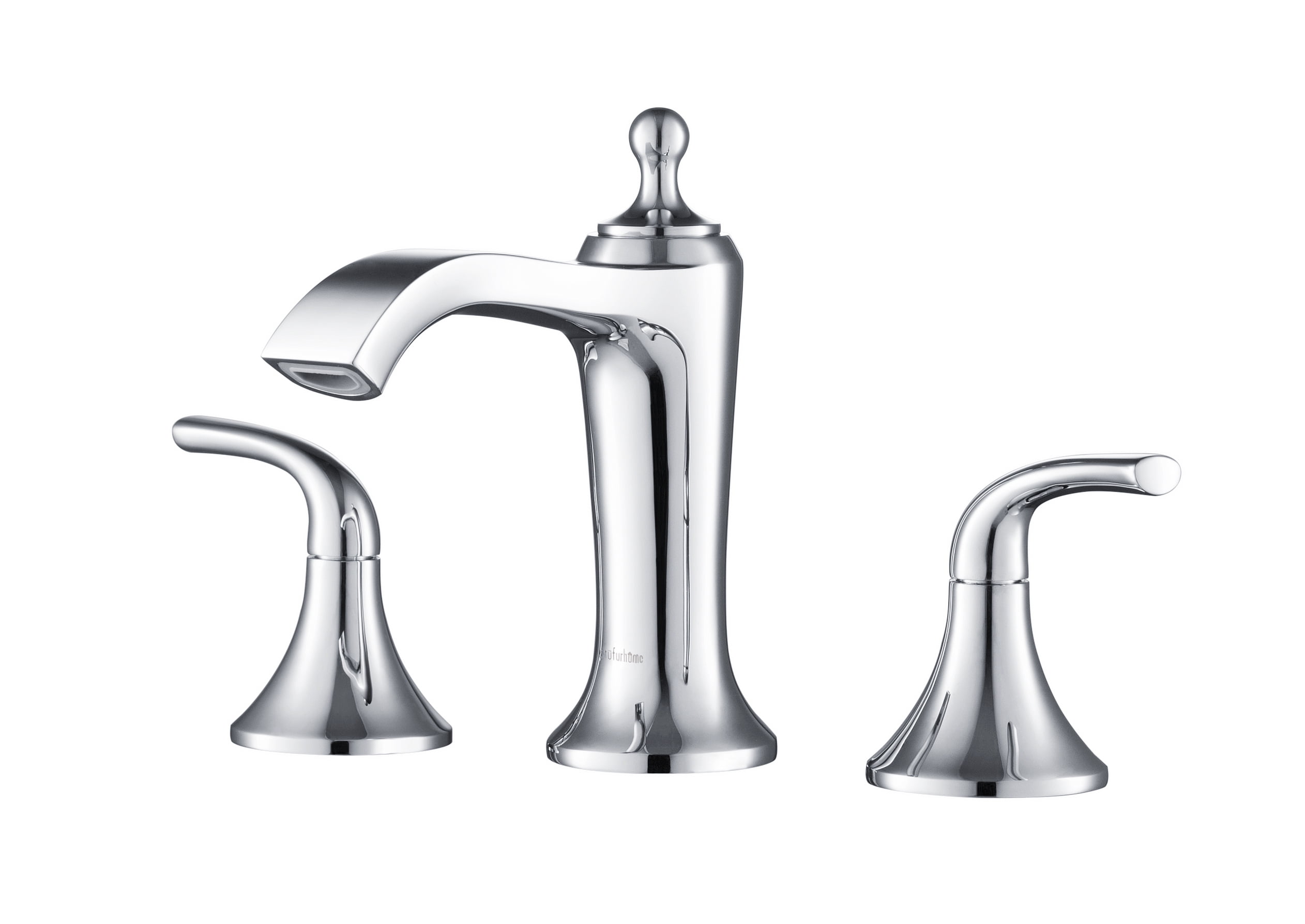 Stufurhome Brantley Chrome Bathroom Faucet Set in Chrome