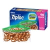 Ziploc® Snack Bags with EasyGuide™ Texture, Small Plastic Bags with Grip 'N Seal Technology, 90 Count