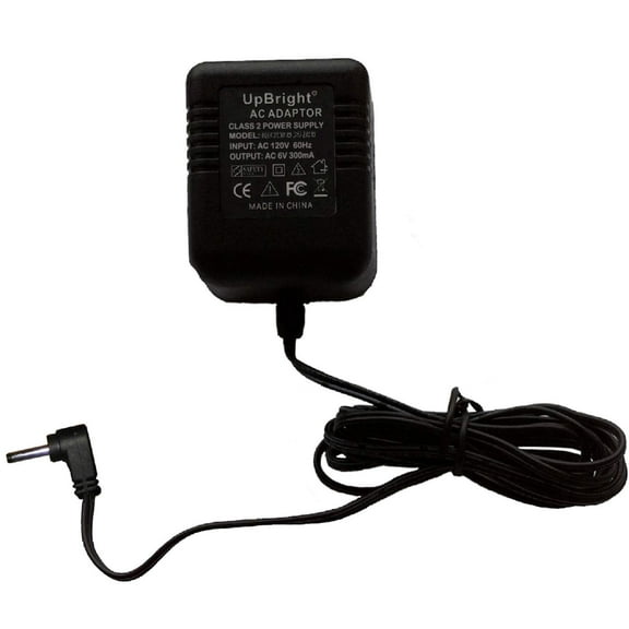 6V A-T-T AC Adapter Replacement for CL82509 - V-tech AC Adapter - U060030A12V - AC 6V 300mA E178074