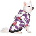 thumbnail image 2 of Balery Peonies Sudadera con Capucha para Perros Pequeños – Ropa para Mascotas, Disfraz para Perros y Gatos, Ideal para Fiestas y Cosplay-X-Small, 2 of 7
