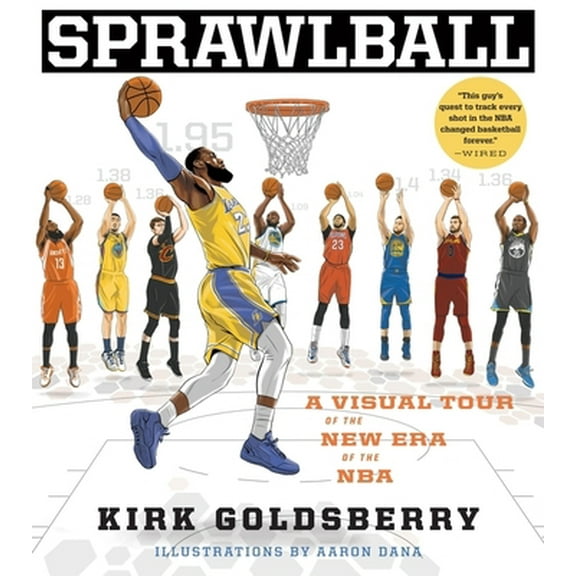 Pre-Owned Sprawlball: A Visual Tour of the New Era of the NBA (Hardcover) 1328767515 9781328767516