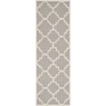 thumbnail image 1 of Safavieh Dhurries Dark Grey Contemporary Rug - Runner 2'6" x 8', 1 of 5