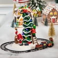 thumbnail image 3 of Northlight LED Lighted Animated and Musical Santa's Helpers Christmas Decoration - 12", 3 of 7