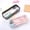 White Black, variant on Clear Pencil Case,Clear PVC Zipper Pencil Bag Toiletries Exam Pen Pencil Pouch Case Travel Luggage Make up Cosmetic Bag (1pc -Black)