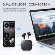 CMF Buds Pro 2 Wireless Earbuds with Smart Dial, 50dB Hybrid Noise Cancelling Earbuds Wireless Bluetooth 5.4, 11mm Bass with LDAC, 6 Hi-Res Audio Mics, 43H Playtime, Fast Charging Case, Dark Grey
