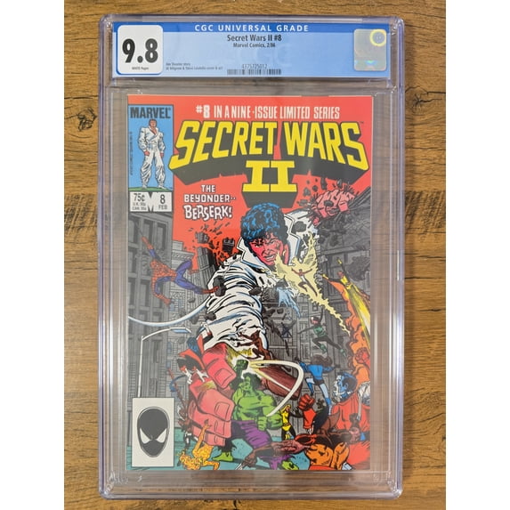 Secret Wars II #8 - CGC 9.8 Comic Book