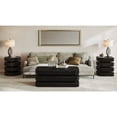 thumbnail image 3 of Brix Mid-Century Modern Floating Sculpture Layered Round End Table, 3 of 11