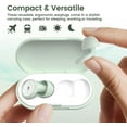 thumbnail image 3 of Bouchons d'Oreilles pour Réduire le Bruit -30dB, Bouchons d'Oreilles en Silicone Réutilisables pour Réduction de Bruit, Protection Auditive avec 8 Embouts et Étui de Transport, 3 of 4