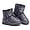 Black, variant on Girl's Boots Kids Glitter Snow Boots Durability Slip Resistant Outdoor Ankle Boots(Toddler/Little Kids)