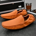 thumbnail image 4 of Big Size Men's Casual Loafers Slip On Leather Shoes Lightweight Driving Shoes Moccasins Classic Penny Loafer Flats Boat Shoes, 4 of 10
