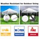 thumbnail image 2 of Instahibit 10x10 ft Pop Up Canopy Tent Commercial Instant Shelter Trade Fair Outdoor Market InstaHibit Modern, 2 of 11