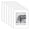 White, variant on Sindcom 6 Pack 8x10 Picture Frames,Display Pictures 5x7 with Mat or 8 x 10 Without Mat,Gallery Wall Photo Frames, Black