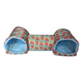 thumbnail image 4 of Guinea Pig para Mascotas Pequeñas Casa Refugio Tubo Escondite Juguete Divertido para Hámster Ratón Erizo Material Poliéster Cómodo Adecuado para Sandía Azul, 4 of 8