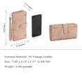 thumbnail image 6 of HAWEE Womens Wallets Large Capacity Credit Card Holder Rfid Wallet Women Zipper Pocket Leather Ladies Wristlet Clutch Wallet, 6 of 7