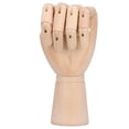 thumbnail image 1 of Wood Sculpture,Wooden Hand Model Art Wooden Hand Puppet Wooden Hand Model Stylish and Modern, 1 of 9