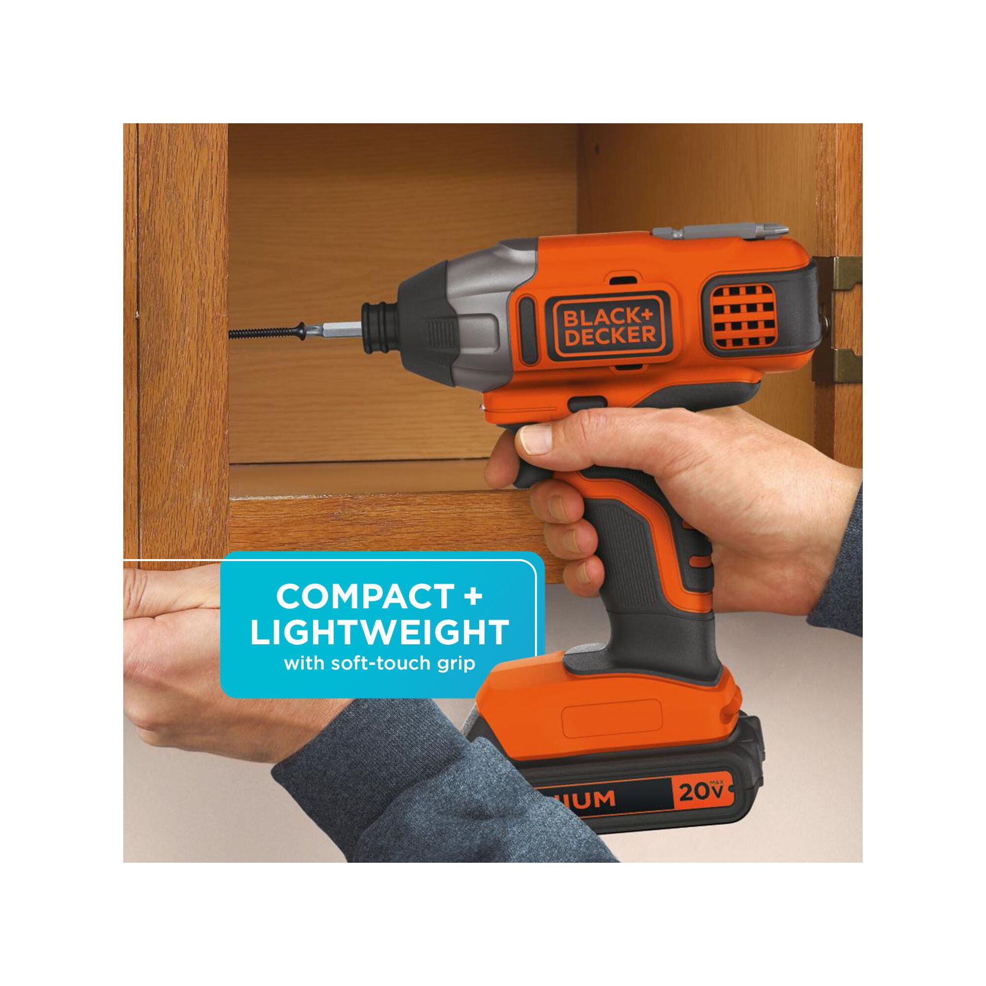  BLACK+DECKER BDINF20C 20V Lithium Cordless Multi-Purpose  Inflator (Tool Only) with BLACK+DECKER BDC120VA100 Cordless Project Kit  with 100 Accessories