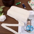 thumbnail image 5 of 27.34 Yards Cotton Tassel Fringe Trim 1 inch Sewing Fiber Lace Ribbon Trim for DIY Home Curtain Clothing Dress Pillow Lampshade Decoration Old Lace, 5 of 8
