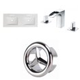 thumbnail image 1 of American Imaginations 48-in. W 1 Hole Ceramic Top Set In White Color AI-24539, 1 of 1