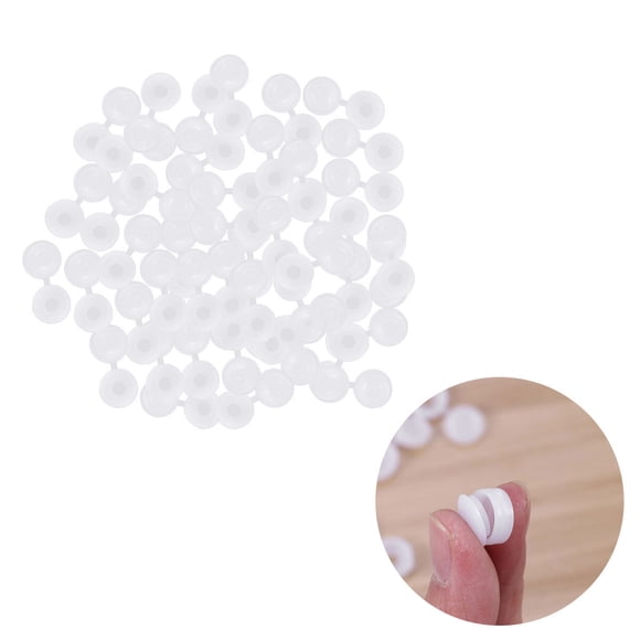 WRISTBIQUE 50Ud Cubiertas Para Agujeros De Tornillo Plásticas Fácil Instalación Para Techos
