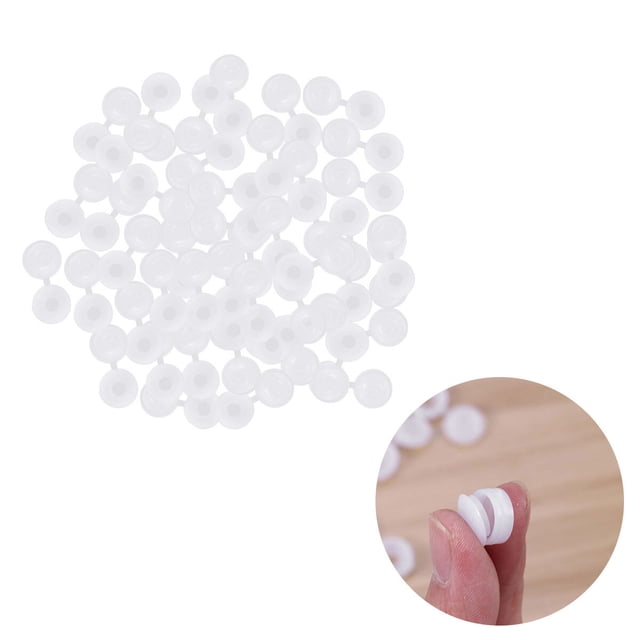 WRISTBIQUE 50Ud Cubiertas Para Agujeros De Tornillo Plásticas Fácil Instalación Para Techos