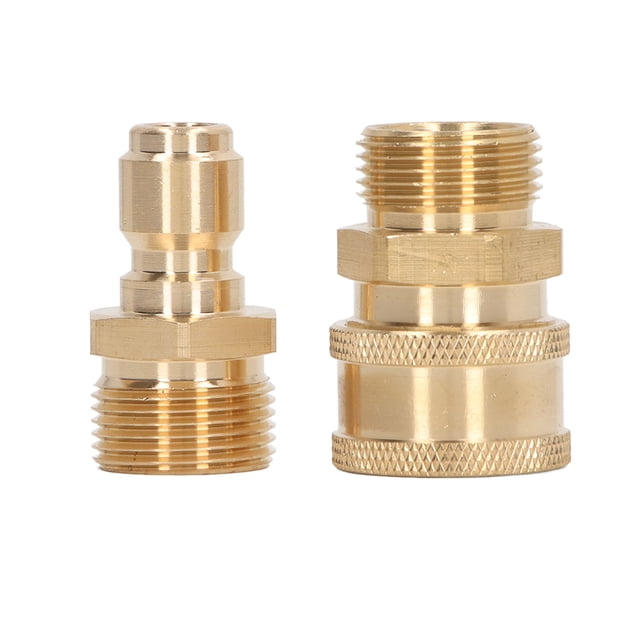 Oubit Water Pipe Quick Connect Fittings,5000PSI High Pressure Washer Washer Quick Connect Fittings Pressure Washer Quick Fittings Professional Grade