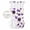 Purple, variant on No Hook Blue Polka Dots Shower Curtain with Snap in Liner Set, Modern Abstract Art Waterproof Fabric Bathroom Curtains with See Through Top Window, Hotel Style Modern 66 x 72 Inch