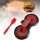 thumbnail image 1 of Prensa para hamburguesas de doble orificio, prensa para hamburguesas, para hacer hamburguesas con formas perfectas, con 1 cepillo de aceite para untar salsa de silicona brillar Electrónica, 1 of 5