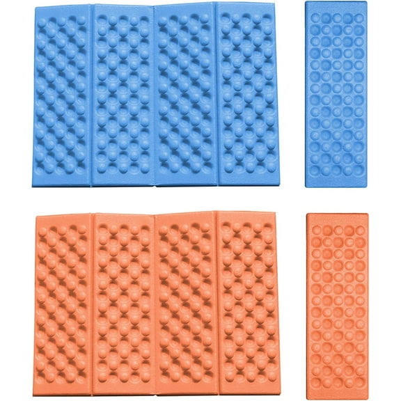 2Pack/ 4Pack Camping Foam Pad, Foldable Sit Pad Waterproof Foam Seat Pad Camping Sleeping Mats Outdoor Cushion for Pinic Hiking Backpacking Mountaineering